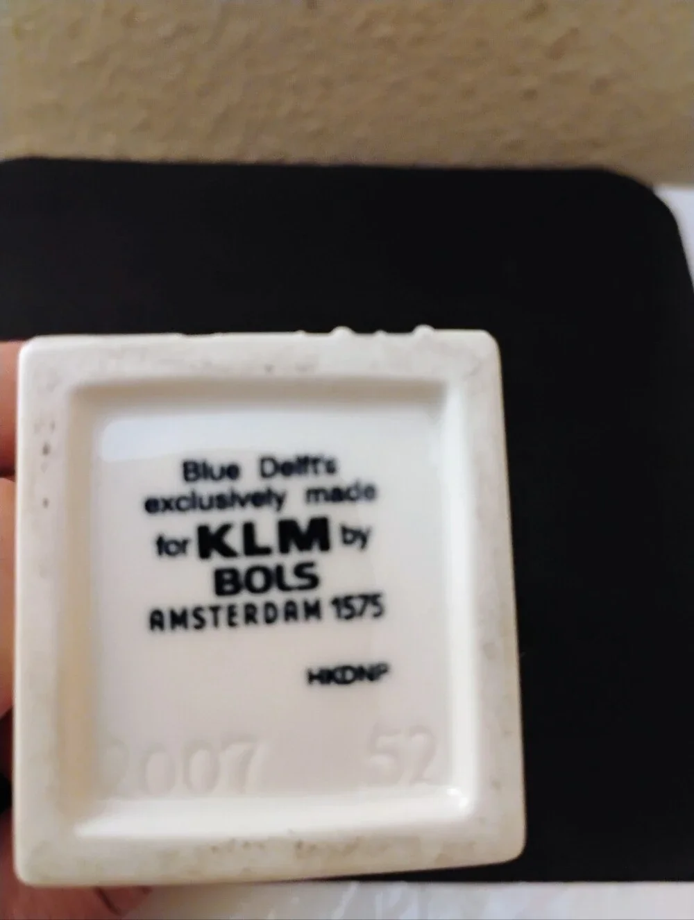 Vintage Miniature KLM Dutch Gin House 2007 Number 52 Sealed Amsterdam